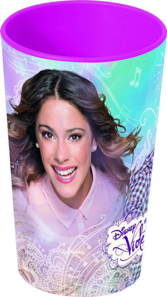 Vaso reutilizable Disney Violetta, 260ml