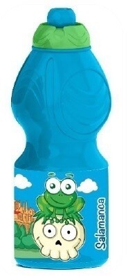 Botella agua 400 ml Rana Salamanca, producto de plastico libre de BPA