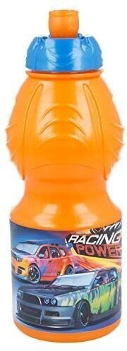 Botella sport reutilizable coches 400 ml, producto de plastico libre de BPA