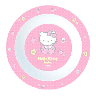 Cuenco reutilizable Hello Kitty, apto para microondas