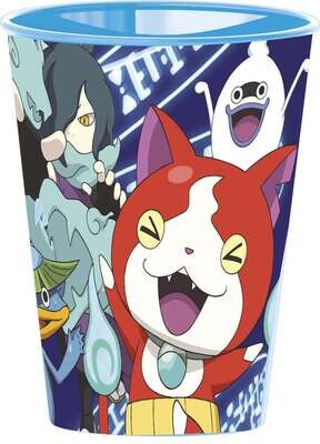 Vaso reutilizable Yo Kai Watch, producto de plastico libre de BPA