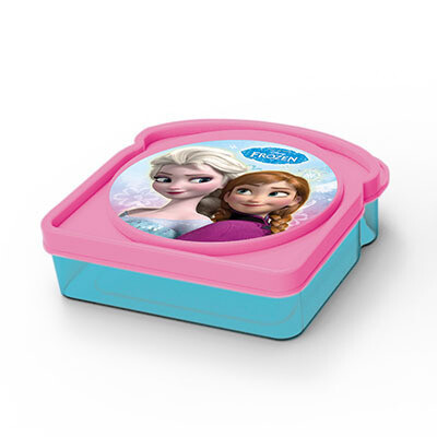 sandwichera value de la licencia oficial disney Frozen, dimensiones 13x13x4, para llevar el almuerzo