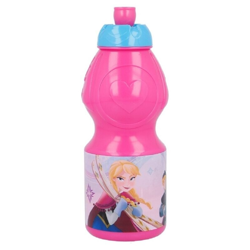 botella sport 400 ml Frozen, producto de plastico libre de BPA