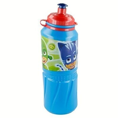 botella ergo de la licencia oficial pj masks, Capacidad: 530 ml, producto de plastico libre de BPA, ideal para llenar de agua