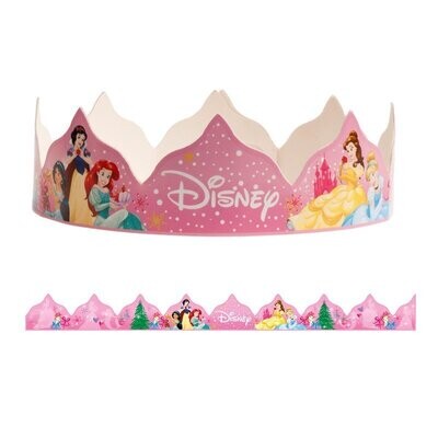 Corona carton Princesas Disney, celebraciones de cumpleaños