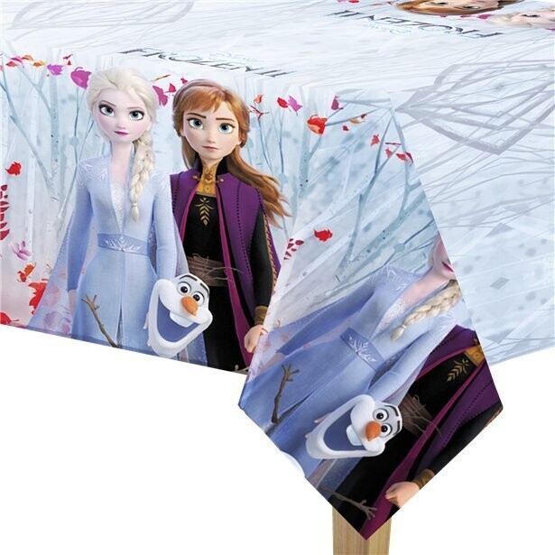 mantel fiesta 120x180cm de la licencia oficial disney Frozen II, producto de plastico