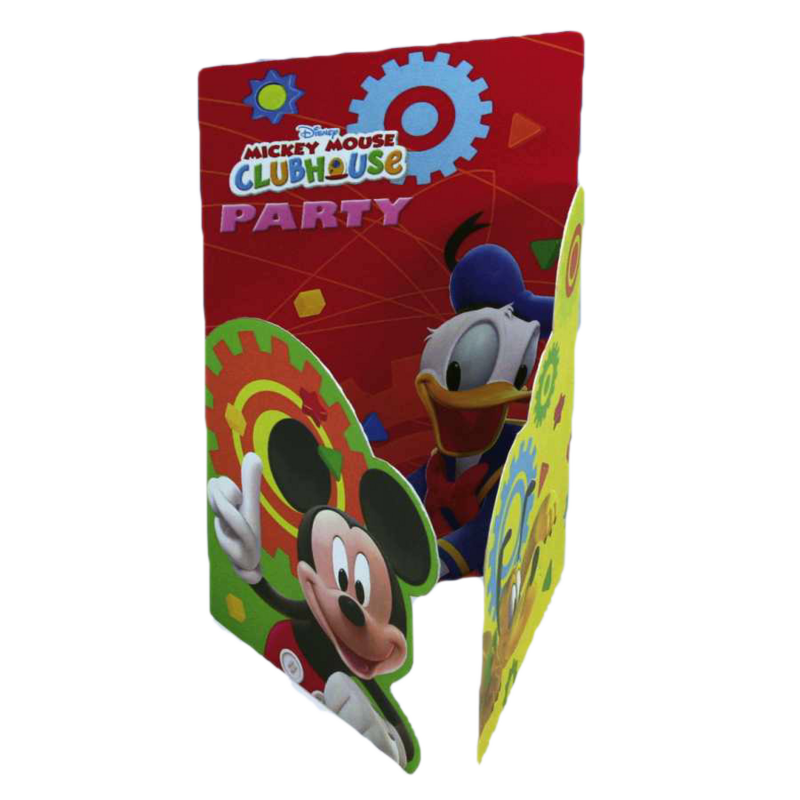pack 6 invitaciones mickey mouse