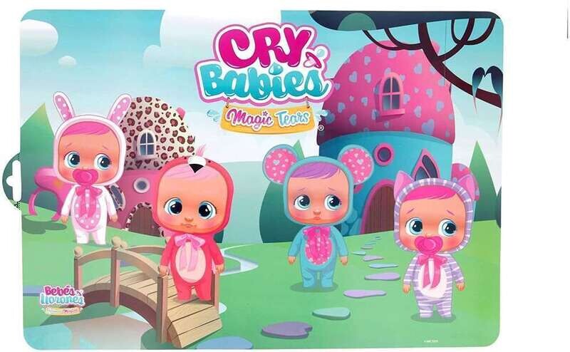 10 manteles individuales CRY BABIES, ideal para proteger la mesa