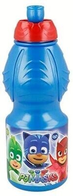 Botella sport de la licencia oficial Pj masks, Capacidad: 400 ml, producto de plastico libre de BPA
