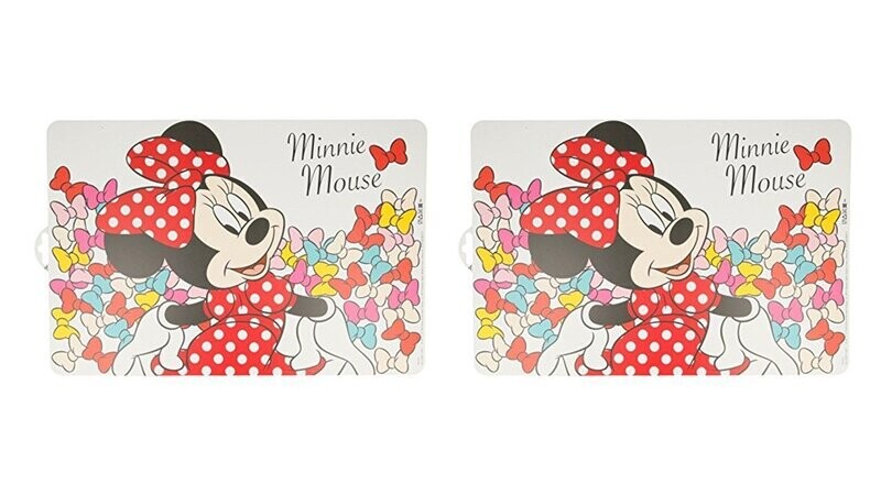 10 manteles individuales Disney Minnie Baby, ideal para proteger la mesa