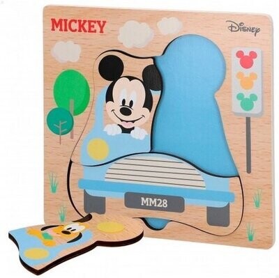 puzzle madera 4pzs Mickey