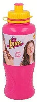 Botella ergo sport 400ml, disney soy luna, producto de plastico libre de BPA