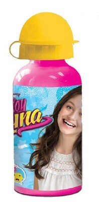 Botella aluminio 400ml, diseñoSoy Luna