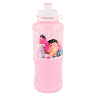 botella ergo sport Agnes, Minions, producto de plastico libre de BPA
