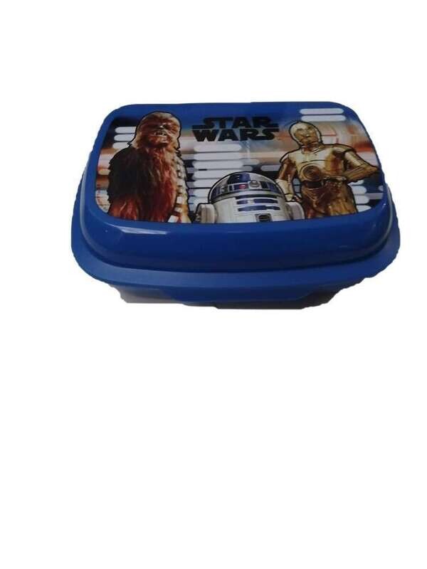 sandwichera rectangular de la licencia de disney Star Wars, ideal para merienda