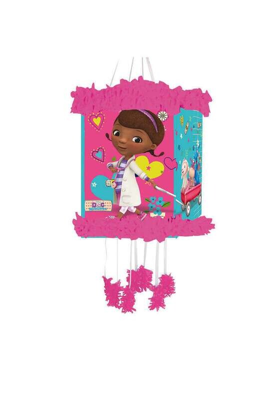 Piñatas Viñeta + antifaz Doctora juguetes