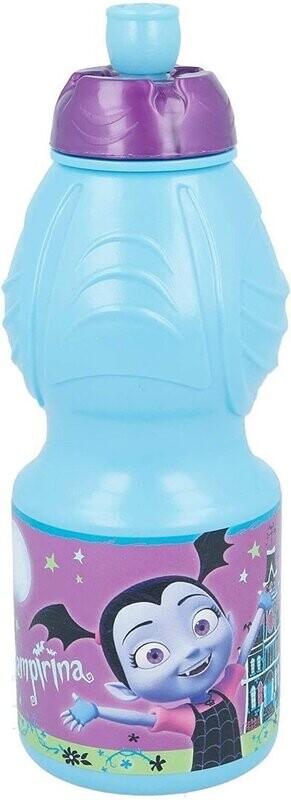 Botella sport vampirina, reutilizable, 400 ml sin BPA