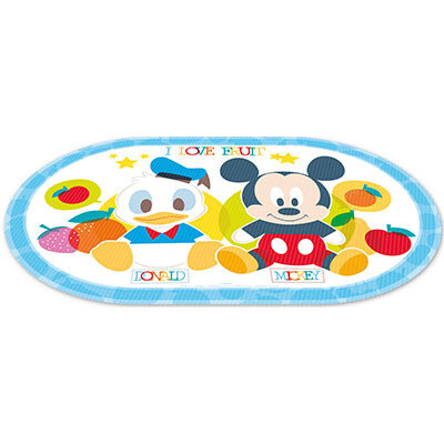 10 Manteles individuales oval Mickey Baby, ideal para proteger la mesa