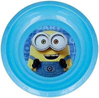 cuenco fiesta reutilizable Minions, de plastico libre de BPA