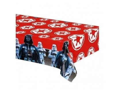 mantel fiesta Star Wars red 120x180cm, producto de plastico ideal para cumpleaños