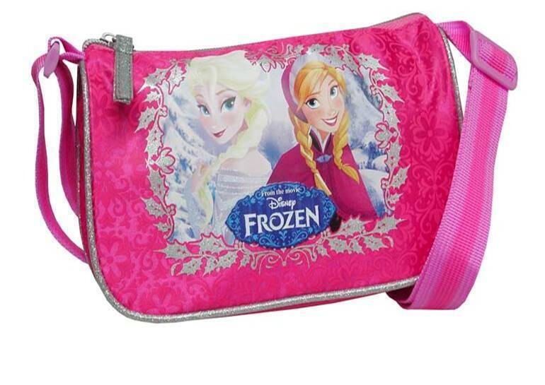 Bolso estilo baguette de la licencia oficial Disney Frozen, dimensiones: 20x13x5cm