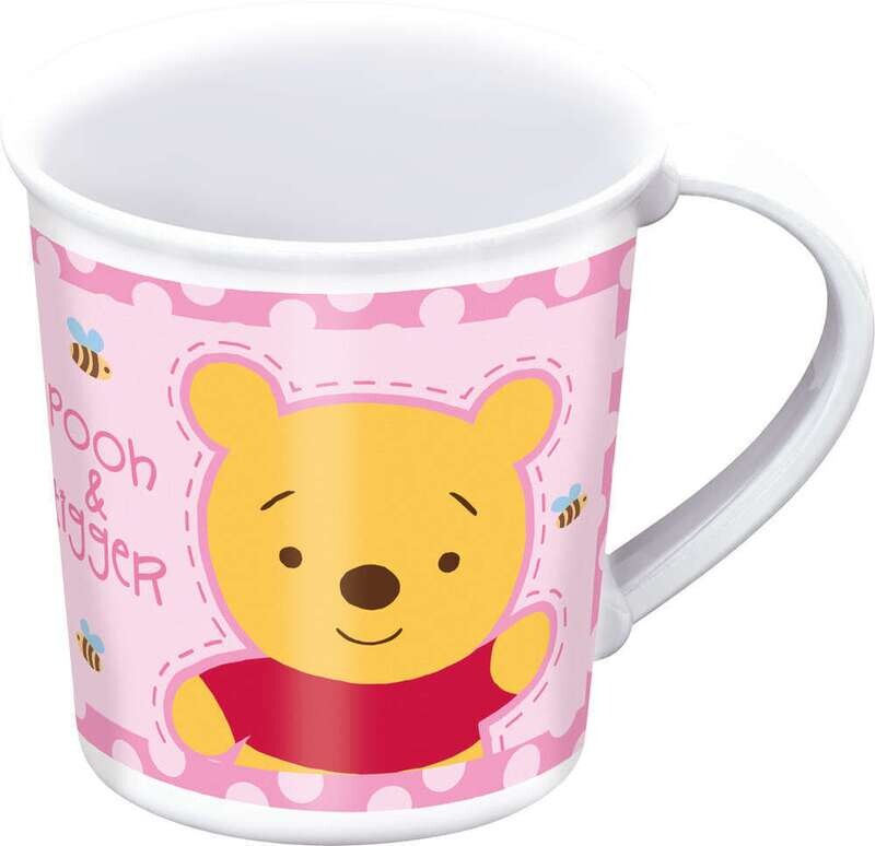 Taza microondas 280ml baby winnie rosa