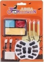 Set maquillaje halloween peq uñas