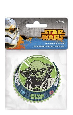 60 capsulas para cupcakes Star Wars