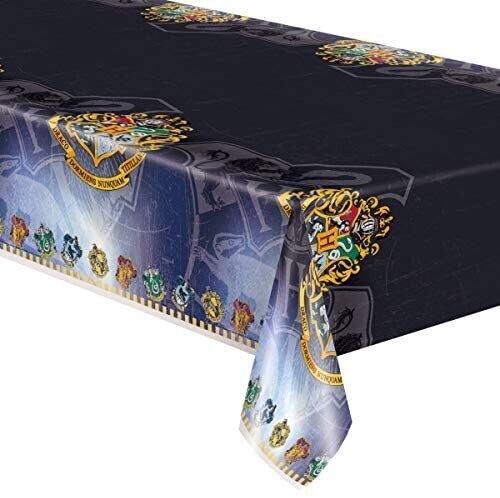 Mantel fiesta 213x137cm Harry Potter, producto de plastico ideal para celebraciones