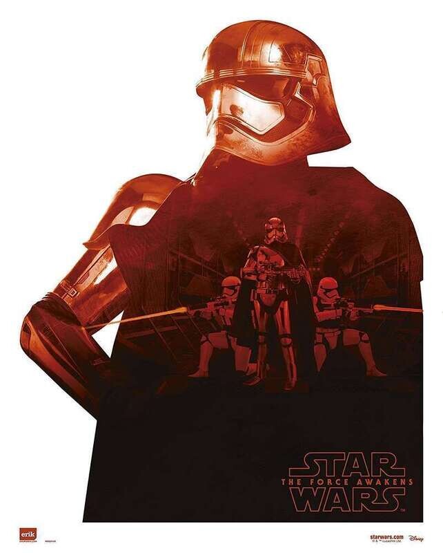 mini poster captain star wars