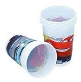 Pack de 6 vasos ideal para fiestas y cumpleaños de la licencia de Disney Cars