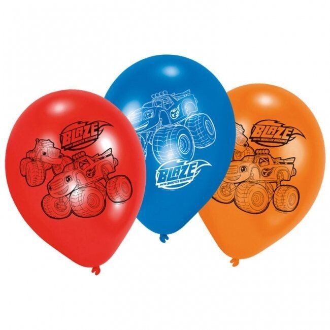 Paquete de 6 globos de Blaze de 22,8 cm
