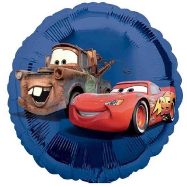 Globo foil 18/45cm Disney Cars, ideal para decoración