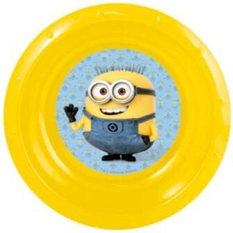 cuenco fiesta reutilizable de la licencia oficial Minions, de plastico libre de BPA