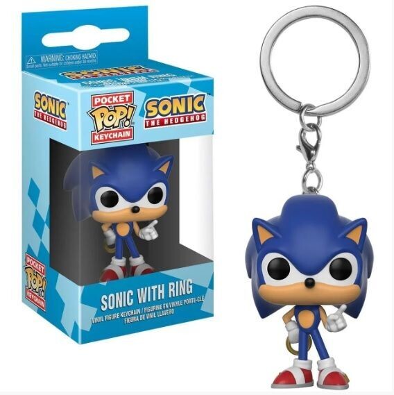 Llavero de la licencia oficial de Sonic marca Funko