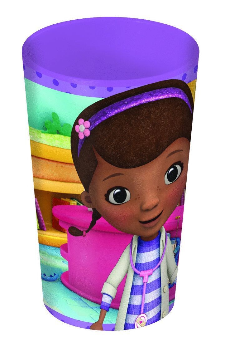Vaso reutilizable licencia oficial Doctora Juguetes, ideal para fiestas,  cumpleaños o para uso diario