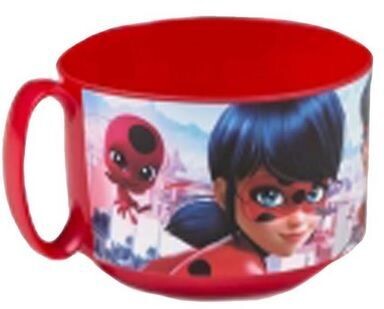 Tazon apto para microondas, licencia oficial Lady Bug, capacidad 450ml