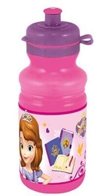 Botella de la licencia oficial Princesa Sofia, producto de plástico libre de BPA, capacidad 450ml
