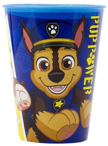 Vaso reutilizable Patrulla canina, Paw patrol, ideal para fiestas, cumpleaños o para uso diario