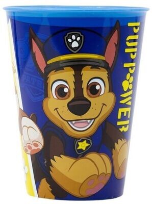 Vaso reutilizable Patrulla canina, Paw patrol, ideal para fiestas, cumpleaños o para uso diario