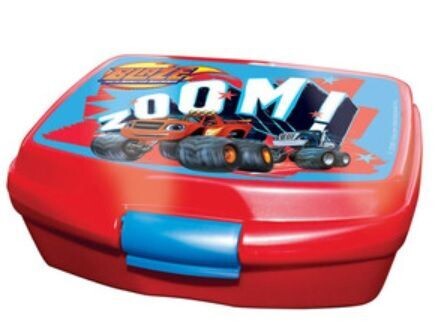 sandwichera rectangular de la licencia de Blaze, Monster machine, ideal para merienda