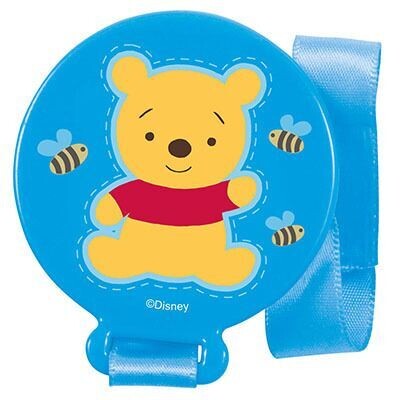 Sujeta chupetes de la licencia de Disney, Winnie the pooh, producto oficial, ideal para que los chupes no caigan al suelo