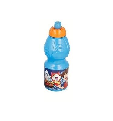 Botella sport Yo Kai Watch reutilizable, 400 ml sin BPA