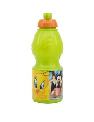 Botella sport 400ml de la licencia oficial Looney Tunes, producto de plastico libre de BPA
