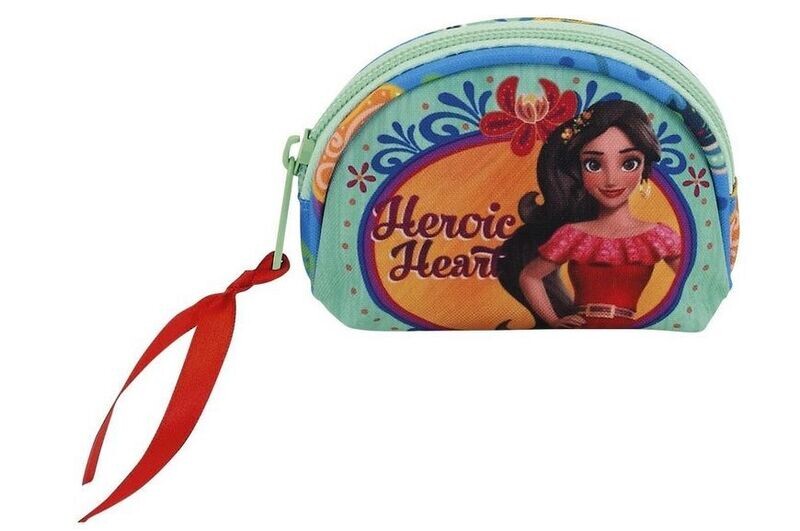 5 Monederos con cremallera diseño Disney Elena de Avalor