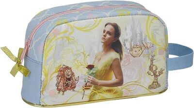 Portatodo termico de la licencia oficial Disney Princesas, diseño Bella, Dimensiones: 21x12x6cm
