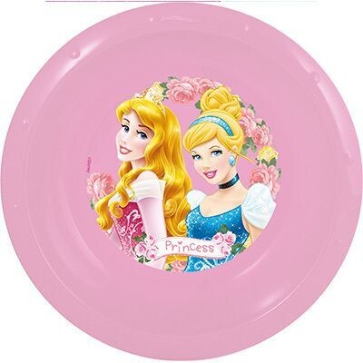 cuenco fiesta reutilizable licencia oficial Princesas Disney, de plastico libre de BPA