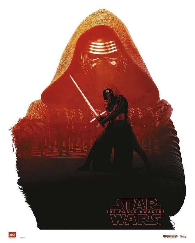 mini poster kylo ren star wars