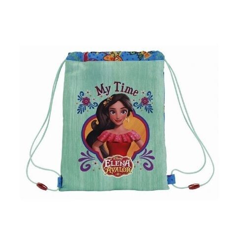 Saquito plano licencia oficial Elena de Avalor, dimensiones: 34x27cm