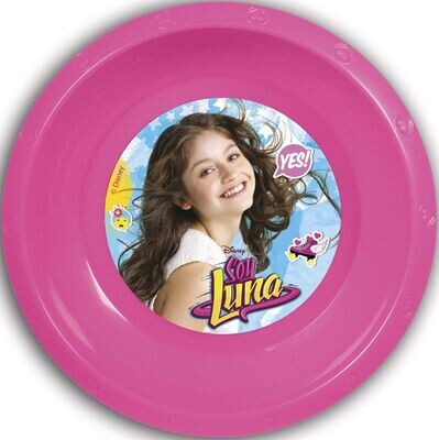 cuenco fiesta reutilizable licencia oficial Disney Soy Luna, de plastico libre de BPA